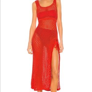 Camila coelho crochet dress